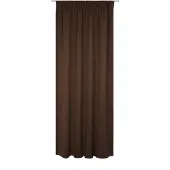 Wirth Vorhang "Newbury", braun, B:130cm H:165cm, Baumwolle, Polyester, Gardinen, Vorhang, nach Maß
