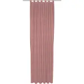 Wirth Vorhang "Trondheim B", rosa, B:132cm H:405cm, Polyacryl, Gardinen, Vorhang, nach Maß