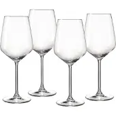 Ritzenhoff & Breker Rotweinglas "Rumba", transparent, B:9cm H:24cm Ø:9cm, Glas, Trinkgefäße, Rotweinglas, 4er Set, je 530 ml