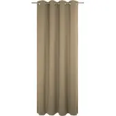 Wirth Vorhang "Dim out", grau (taupe), B:142cm H:315cm, Polyester, Gardinen, Vorhang, nach Maß