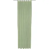 Wirth Vorhang "Trondheim B", grün (hellgrün), B:132cm H:345cm, Polyacryl, Gardinen, Vorhang, nach Maß