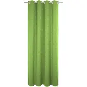 Wirth Vorhang "Trondheim B", grün (apfelgrün), B:132cm H:195cm, Chenille, Polyacryl, Gardinen, Vorhang