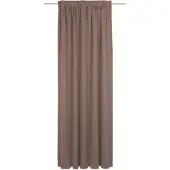 Wirth Vorhang "Torbole", orange (terra), B:132cm H:165cm, Baumwolle, Polyester, Gardinen, Vorhang, nach Maß