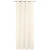 Wirth Vorhang "Newbury", beige (creme), B:130cm H:235cm, Baumwolle, Polyester, Gardinen, Vorhang, nach Maß