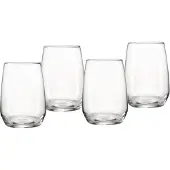 Ritzenhoff & Breker Longdrinkglas "Rumba", transparent, B:8cm H:11,5cm Ø:8cm, Glas, Trinkgefäße, Longdrinkglas, 4er Set, je 450 ml