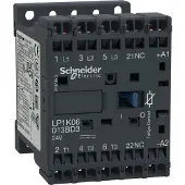 Schneider Leistungsschütz 6A 3P 24V DC 0Z 1R LP1K0601BD3