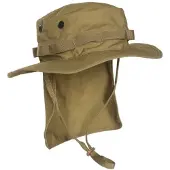 Teesar Brit. Boonie mit Nackenschutz coyote, XXL