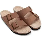 Espadrij l'originale - Ami Velour Teddy - Sandalen Gr 40 braun