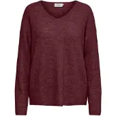 ONLY "ONLCAMILLA V-NECK L/S PULLOVER KNT NOOS" Materialmix, regular fit