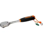 Bahco 1/2-Umschaltknarre mit versiegelter Dyneema-Sicherheitsschnur, 270 mm