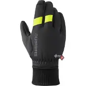 Shimano Windstopper Primaloft Gloves black/yellow (L25) S