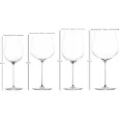 Zwiesel Glas Glas VUELO Rotwein- und Weißweingläserset 8-teilig