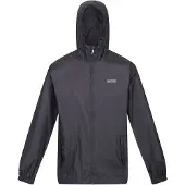 Regatta Herren Regenjacke Pack It III wasserfest RG3512 (L) (Mittelgrau)