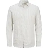 Jack & Jones Parker Linen Stripe Langarmhemd