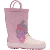 Trespass - Kinder Gummistiefel "Character", Einhorn TP6778 (24 EU) (Violett/Beige)