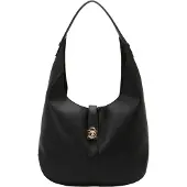 U.S. POLO ASSN. Schultertasche Winterberry Hobo Bag Black schwarz