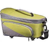 Tubus Talis Plus, Hinten, Fahrradtasche, Polyester, Grau, Gelb, 8 l, 10 kg