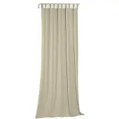Wirth Vorhang "Newbury" Gr. 1, grau (taupe), B:65cm H:125cm, Jacquard, Baumwolle, Polyester, Gardinen, Vorhang