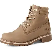 Tamaris Winterboots, Blockabsatz, Schnürstiefelette mit DUO-TEX Ausstattung