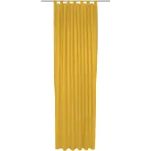 Wirth Vorhang "Umea" Gr. 1, gold (goldfarben), B:132cm H:145cm, Jacquard, Polyester, Gardinen, Vorhang