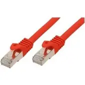 Shiverpeaks RJ45 Patchkabel m. CAT 7 Rohkabel PIMF rot 10m