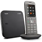 Gigaset CL660 Duo, Analoges/DECT-Telefon, Kabelloses Mobilteil, Freisprecheinrichtung, 400 Eintragungen, Anrufer-Identifikation, Grau
