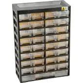Allit 458120 Kleinteilemagazin VarioPlus Basic 54 33 Fächer