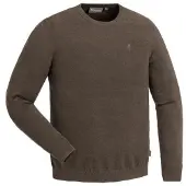 Pinewood Värnamo Crewneck Knitted Sweater brown melange (207) L