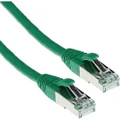ACT FB7720, 20 m, Cat6a, S/FTP (S-STP), RJ-45, RJ-45, Grün