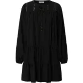 Pepe Jeans für Damen. PL9537696 Paule Kleid schwarz (XL), Lässig, Denim, Viskose