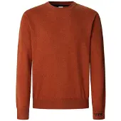 Pepe Jeans für Herren. PM7000013 Roter Andre-Pullover (L), Lässig, Baumwolle