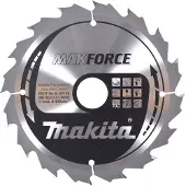 Makita Kreissägeblatt MAKFORCE, 180/30 mm - 16 Zähne - 1,5 mm - FastCut - Holz - B-32138