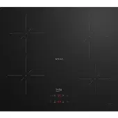 Beko HII64400SMT, Schwarz, Integriert, 60 cm, Zonen-Induktionskochfeld, Glas, 4 Zone(n)