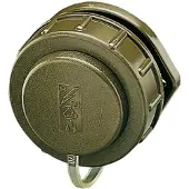 MENNEKES Schuko Anbausteckdose, IP68, bronzegrün, ovaler Flansch 10803