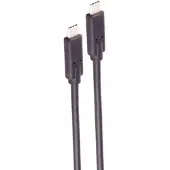 Shiverpeaks BS13-63035, 2 m, USB C, USB C, USB4 Gen 3x2, Schwarz