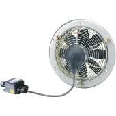 Maico 0094.0216 Axial-Wandventilator EZS 20/4-E Ex t Stahlring, Wechselstr, StaubEx, DN200 00940216 EZS 20/4 E Ex t