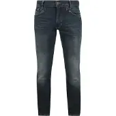 PME Legend Straight-Jeans "Commander 3.0 PTR180", Herren, Gr. 30, Länge 30, blau (rsd rinsed), Denim/Jeans, Obermaterial: 94% Baumwolle, 5% Polyester, 1% Elasthan, Jeans Straight-Jeans