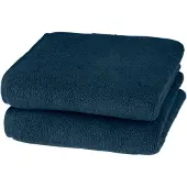 Ross Handtücher "Sensual 9000", blau (nachtblau), B:50cm L:100cm, Frottier, Obermaterial: 100% Baumwolle, Handtücher, Handtücher, mit Aloe-Vera-Öl veredelt