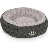 Nobby Donut "SEOLI", dunkelgrau/hellgrau, Ø60cm