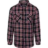 Scotch & Soda Archive Double Face Twill Check Langarmhemd