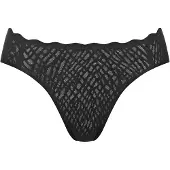 Sloggi Slip "ZERO Feel Bliss" unsichtbar, mit Spitzenoptik, mit hohem Beinausschnitt