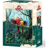 Art puzzle Puzzle Liebe im Dschungel 260 Teile