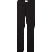 Tom Tailor Leggings , Mädchen, Gr. 128, N-Gr, schwarz (deep schwarz), Web, Obermaterial: 72% Viskose, 23% Polyester, 5% Elasthan, unifarben, körpernah lang, Hosen Leggings, für Kids - mit Stretch