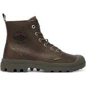 Palladium Pampa Hi Zip Lite In Dusky Green Leather – 6 UK - 40 EU - 7M/8.5F US / Dusky Green