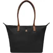 Tommy Hilfiger Handtasche Popette Tote AW0AW17711 Schwarz
