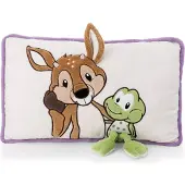 Nici Grün: Kissen René Rehbock und Frosch Fridolin - 43 x 25 cm