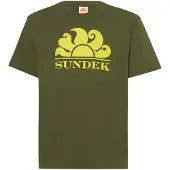 Sundek New Simeon Crew Neck With Logo Kurzarm-t-shirt