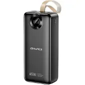 Awei Powerbank Pa-34 30000Mah 65W Schnellladung Schwarz