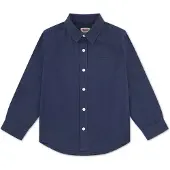 Levi's Kids Levis Kids Langarmhemd "BATTERY HOUSEMARK SHIRT" mit Kentkragen