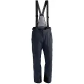 Maier Sports Skihose "Anton 2", Herren, Gr. 28, Kurzgrößen, blau (dunkelblau), 100% Polyester, Hosen Skihose, Herren Schneehose mit Hosenträgern, wind/wasserdicht, Regular Fit